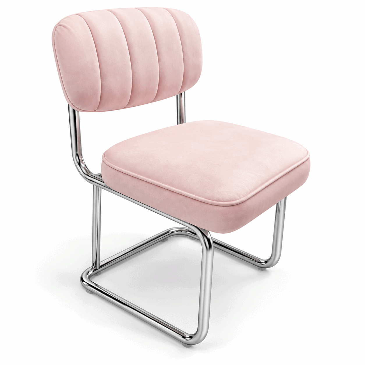 Silla fija con respaldo de gajos